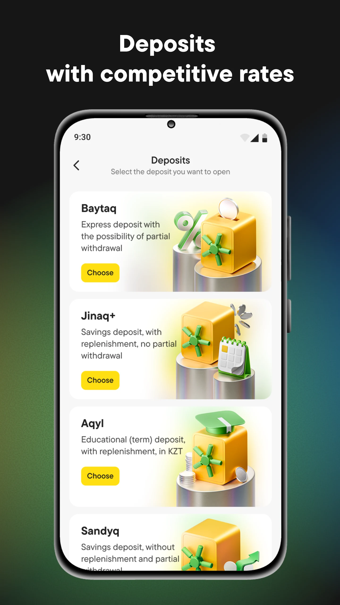Alatau City Bank screenshot